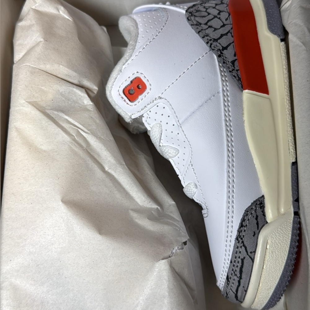 Men's White and Gray Sneakers
